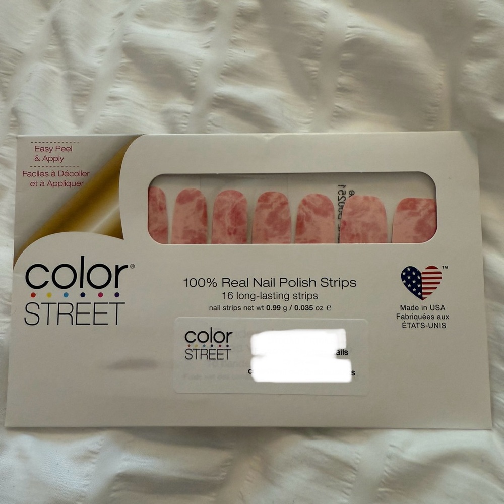 Color Street Blushing Rose Quartz Nail Strips